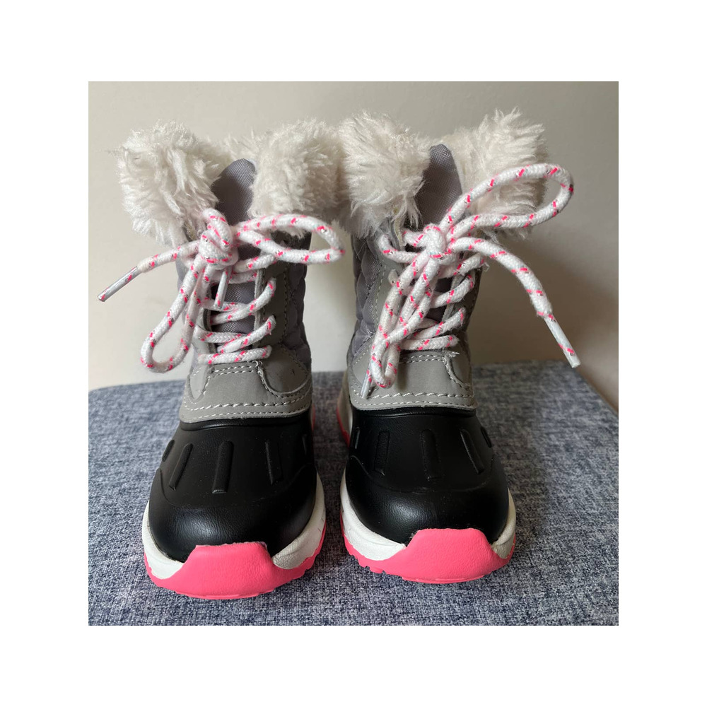 Carters Little Girls Toddler Size 5 Winter Snow Boots Duck Boots